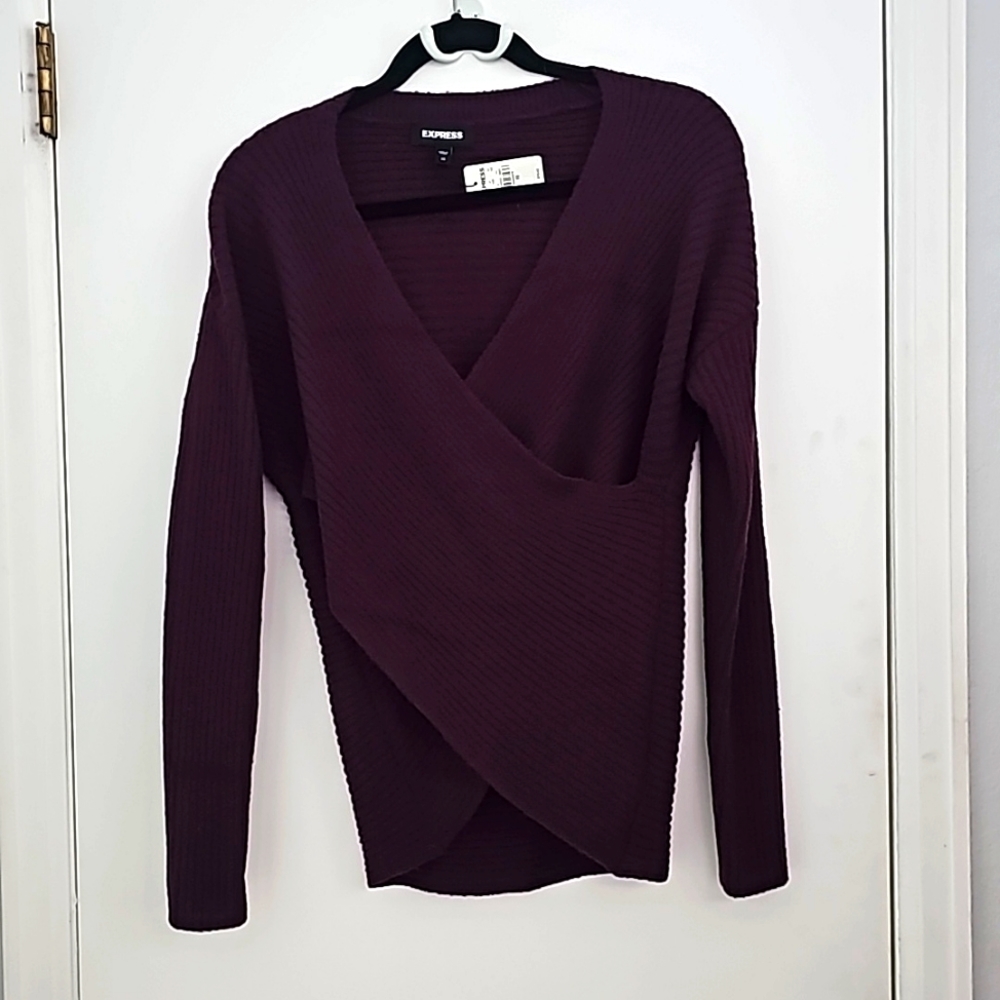 Express Criss-cross Sweater XS